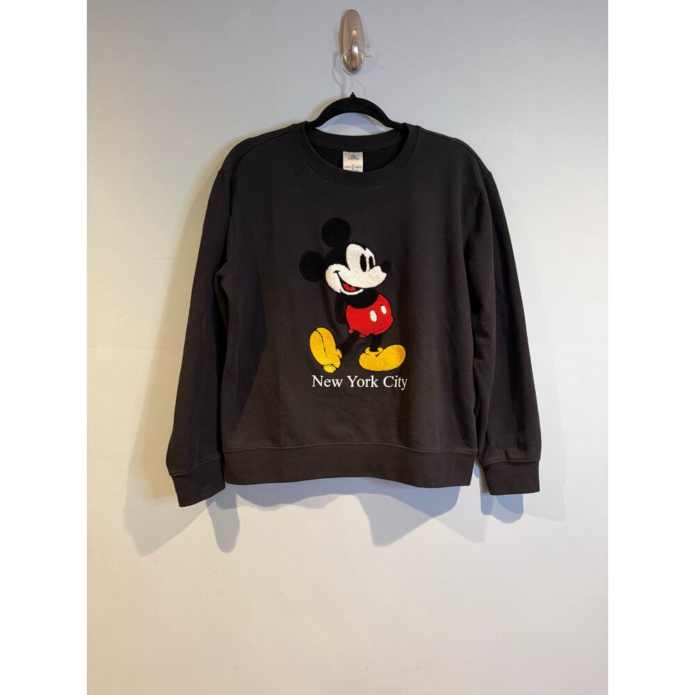 Disney Mickey Mouse “New York City” Black Pullover Sweatshirt